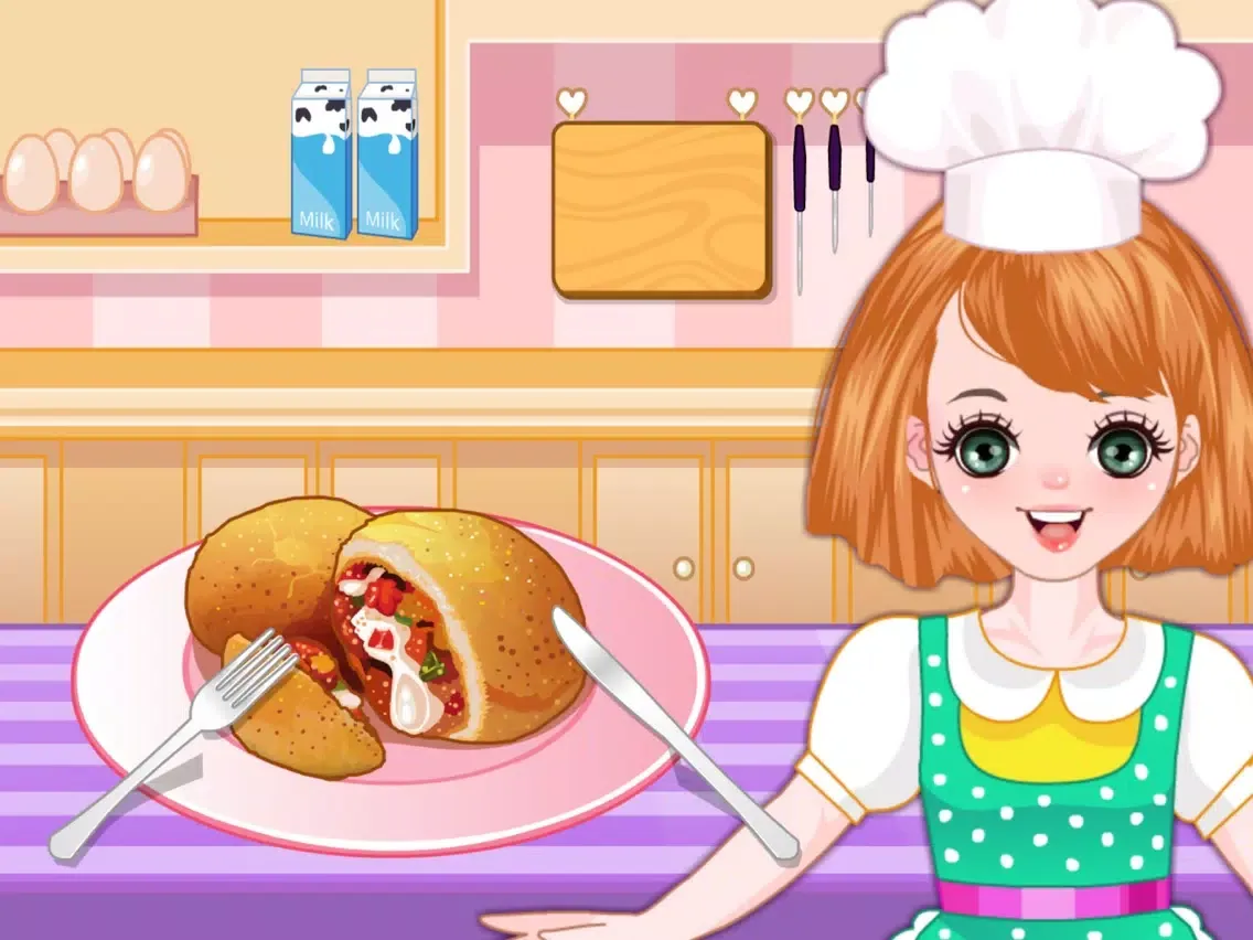 Ảnh chụp màn hình của Delicious Cake Bag-Beautiful Girl Cooking Show iPad 
