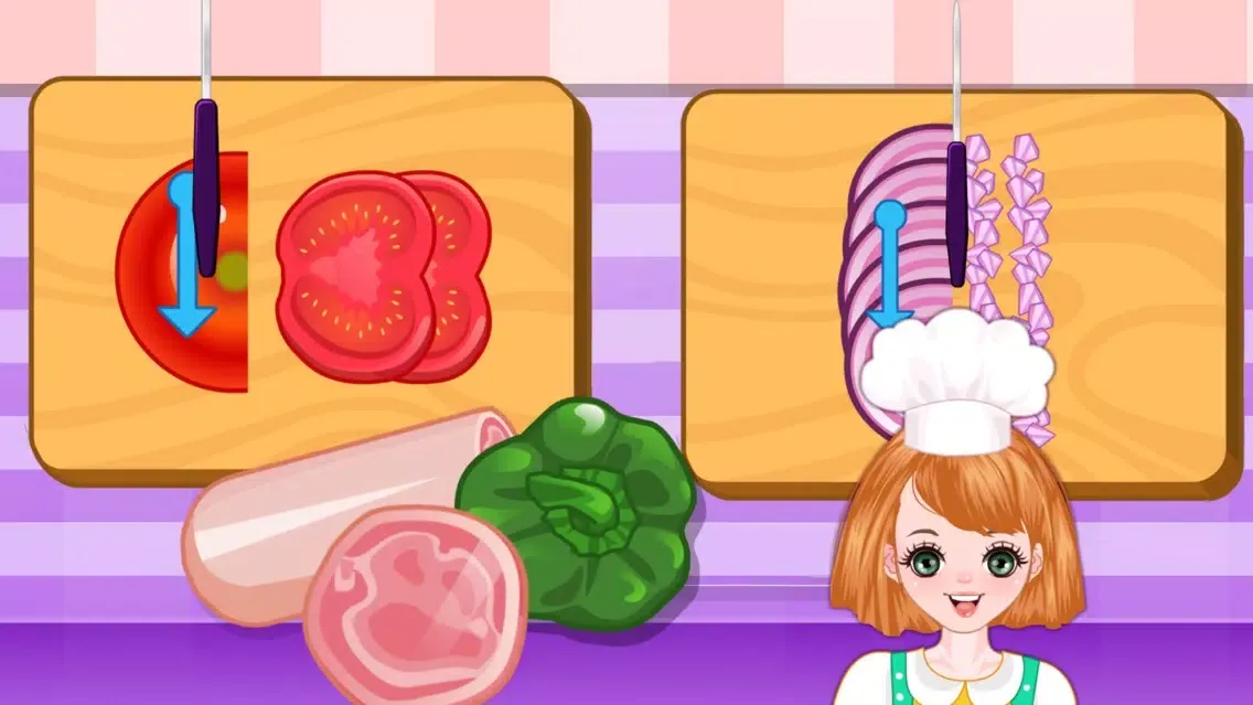 Ảnh chụp màn hình của Delicious Cake Bag-Beautiful Girl Cooking Show