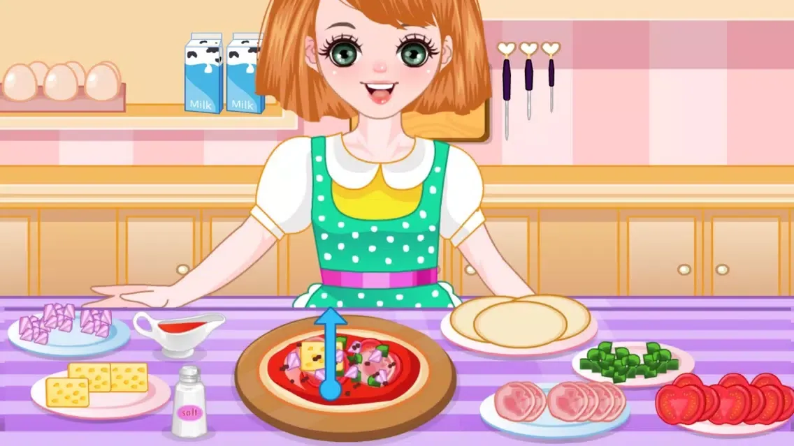 Ảnh chụp màn hình của Delicious Cake Bag-Beautiful Girl Cooking Show