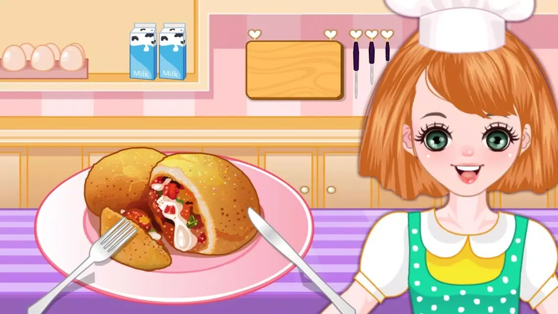 Ảnh chụp màn hình của Delicious Cake Bag-Beautiful Girl Cooking Show