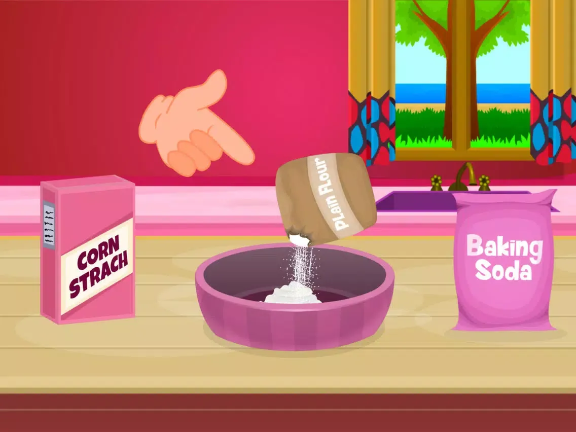 Delicious Caramel Cookies-Food Making Game iPad 应用截图
