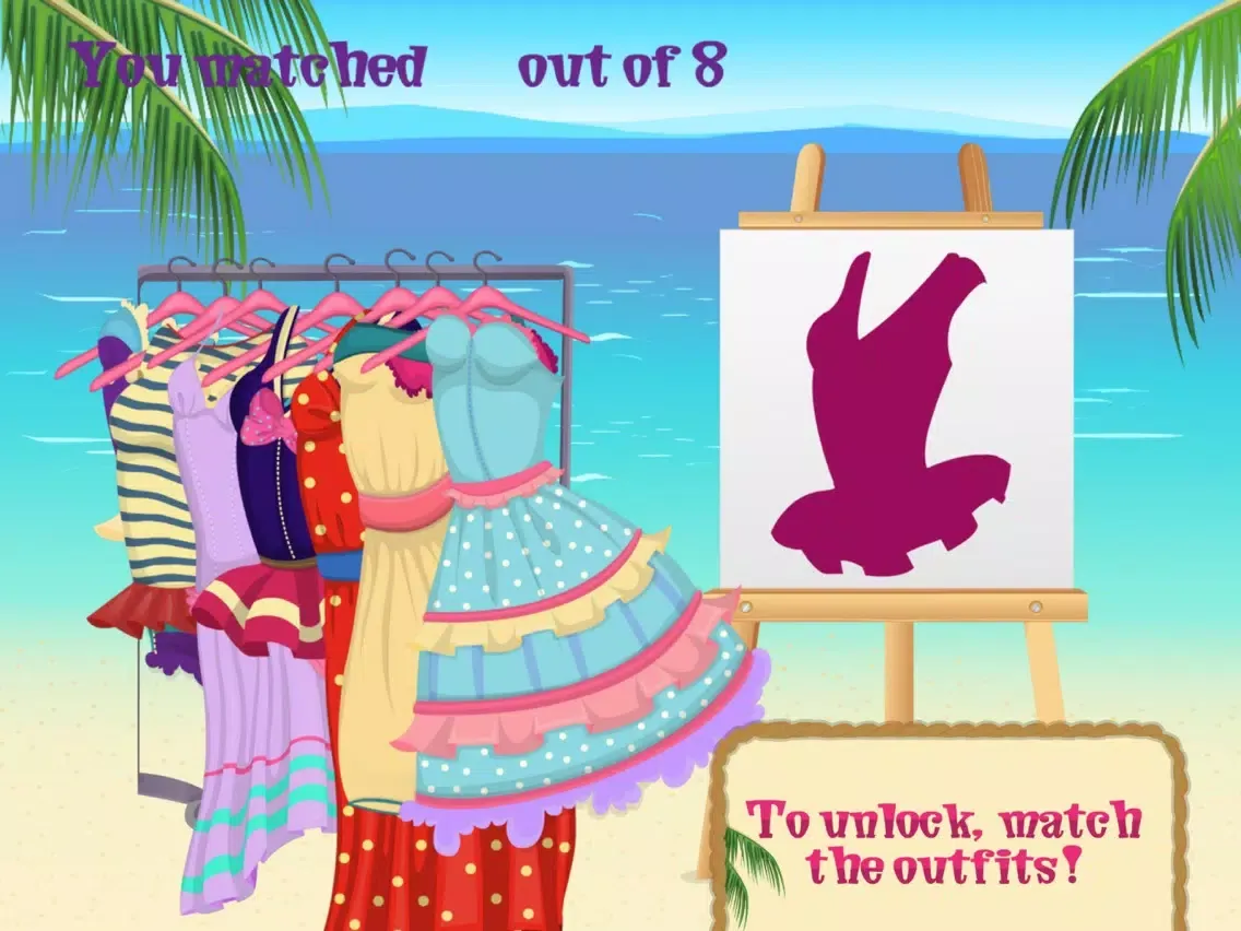 Girl’s Summer Memory-Beauty Salon In The Beach iPad 應用截圖