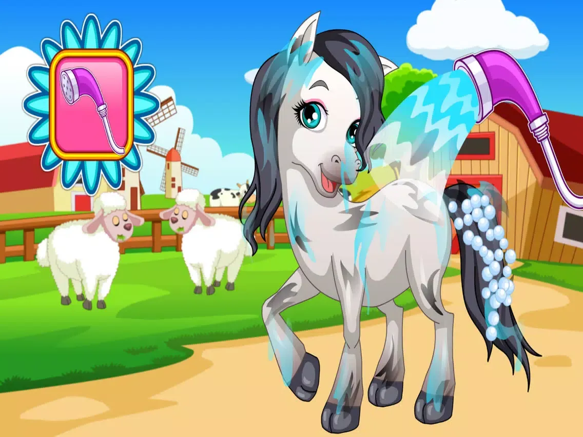 Hair Salon For Pony-Pets Dressup Studios iPad  سکرین شاٹس