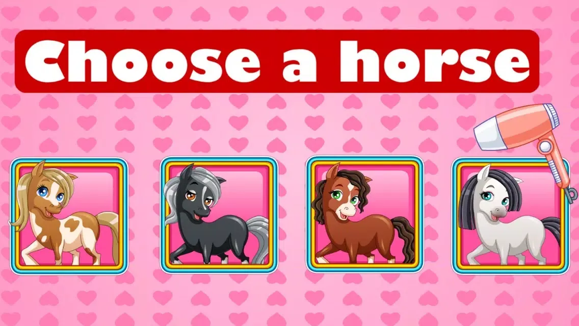 Hair Salon For Pony-Pets Dressup Studios سکرین شاٹس