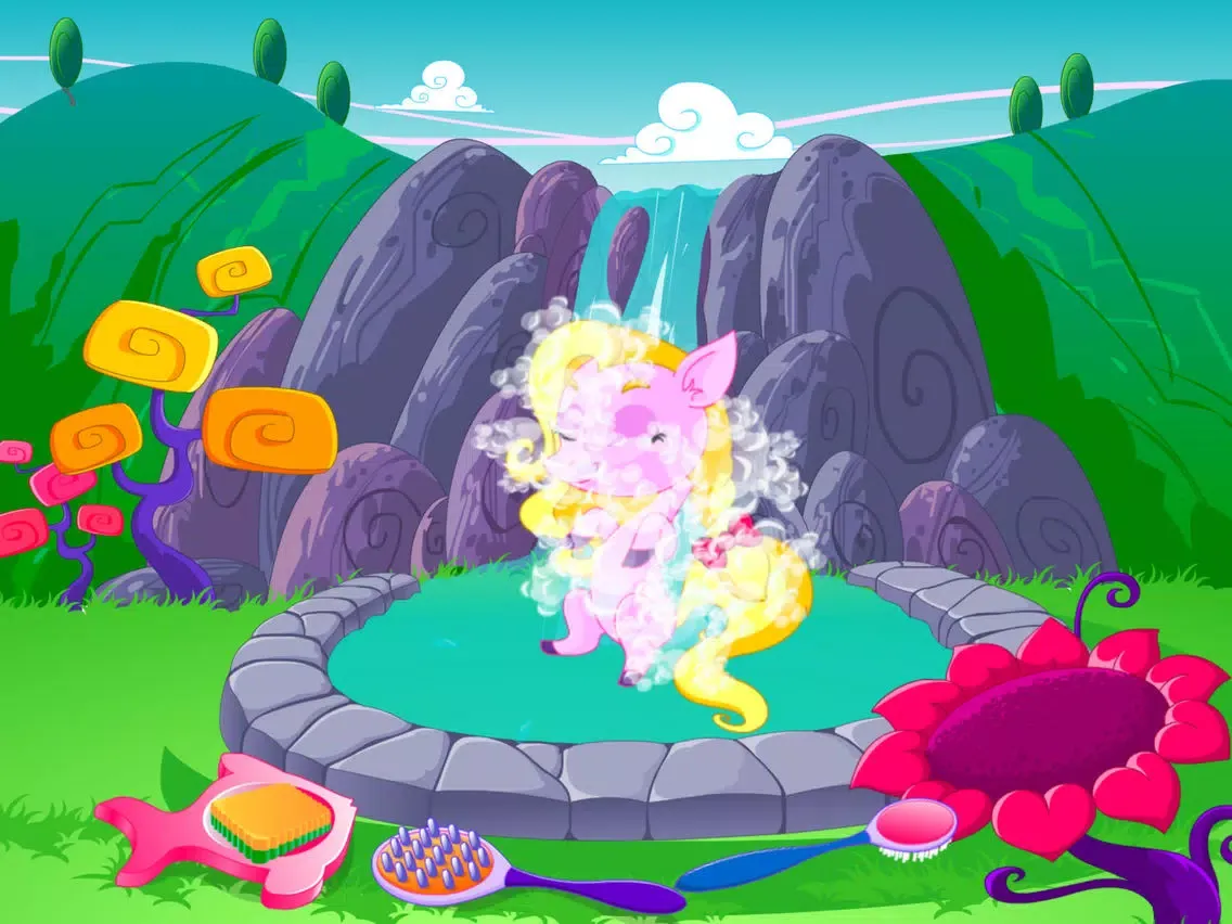 Screenshot di Naughty Pony Salon-Take Care Of Pets iPad 