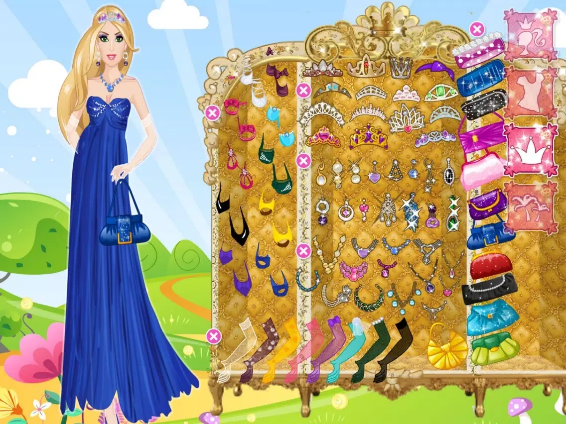 Shopping With Princess-Dressup Pretty Girl iPad  Screenshots