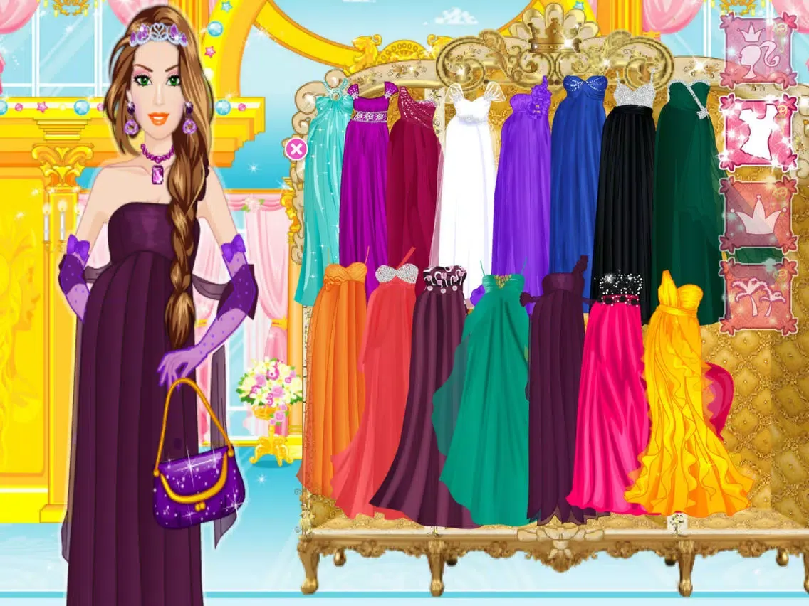 Shopping With Princess-Dressup Pretty Girl iPad  Screenshots