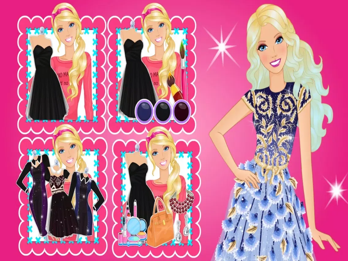 Captures d'écran de Party Of Black Dress iPad 