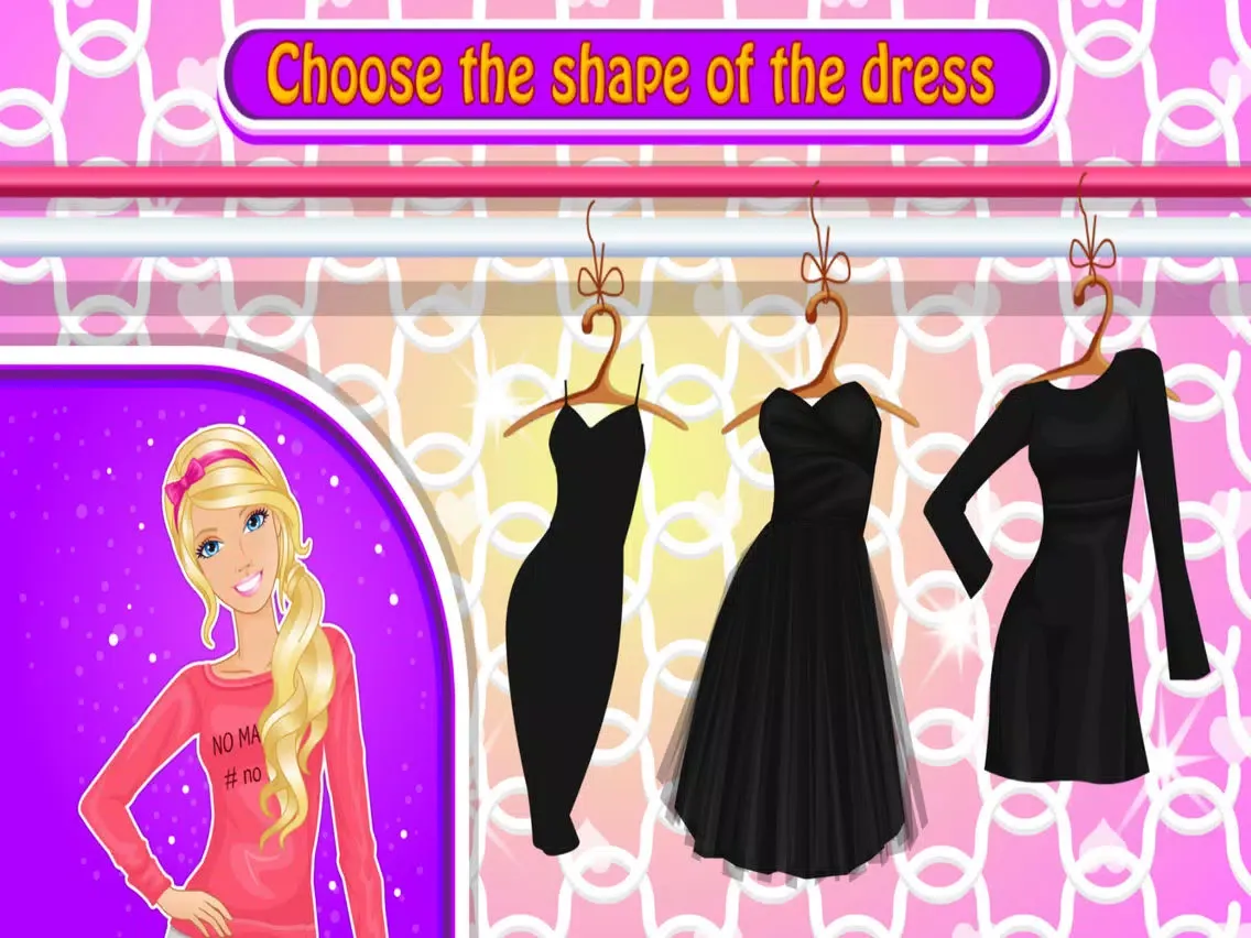 Captures d'écran de Party Of Black Dress iPad 