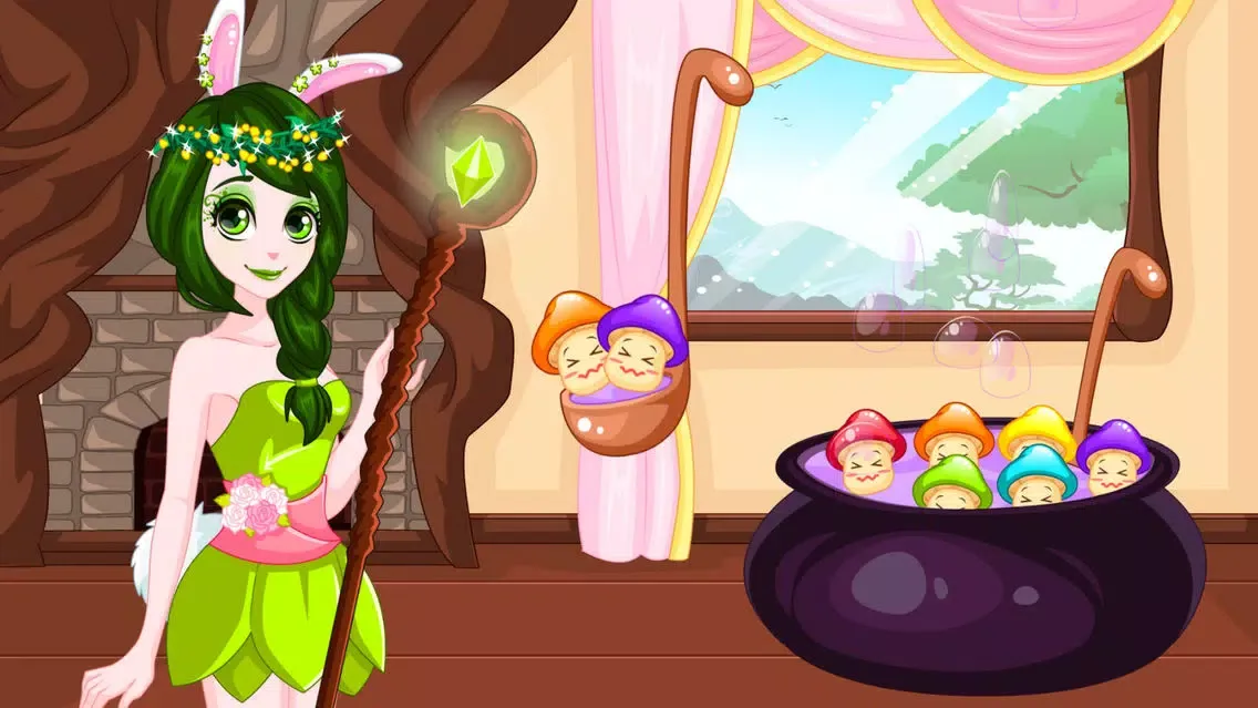 Скриншоты Witch’s Mushrooms Makeup-Plant Designer