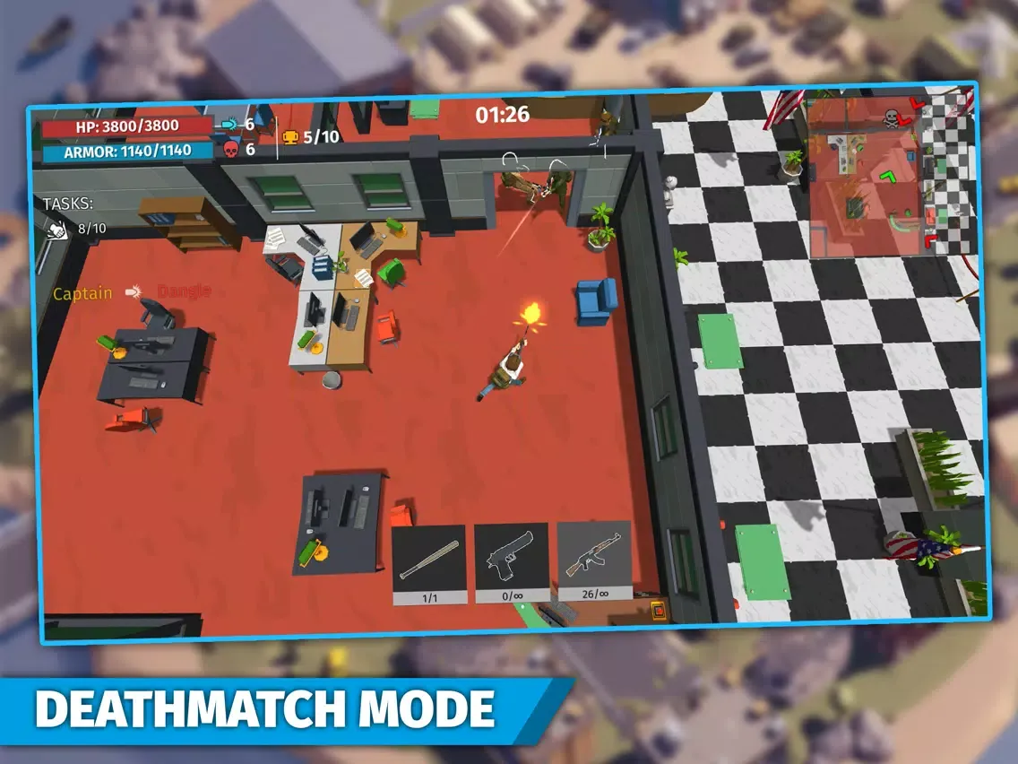 Tangkapan layar Battle royale - online shooter iPad 