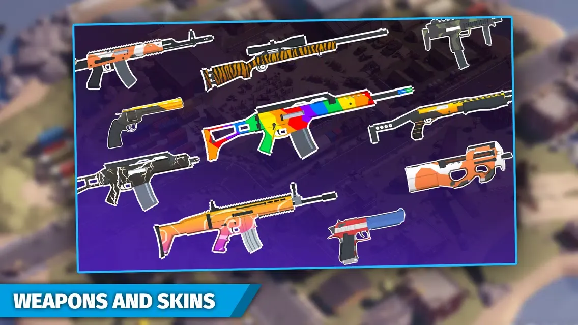 Tangkapan layar Battle royale - online shooter