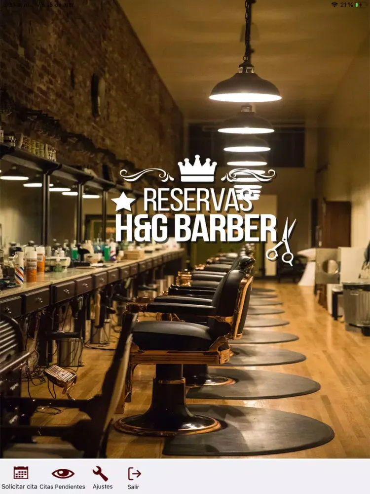 Zrzuty ekranu H&G Barber iPad 