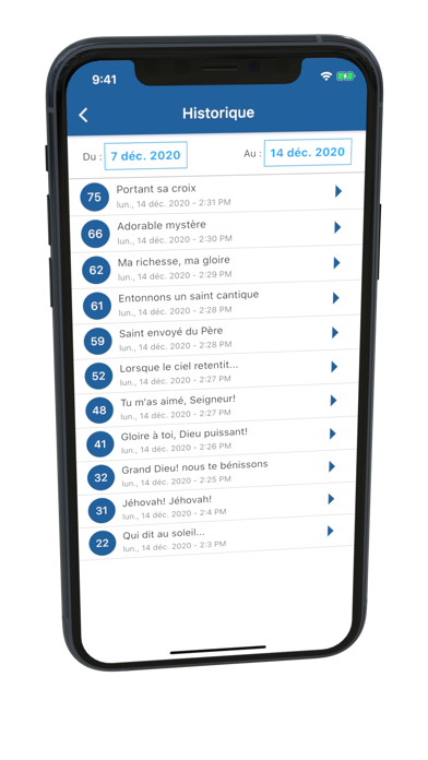 Hymnes et Louanges Adventist Screenshots