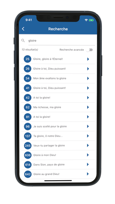 Hymnes et Louanges Adventist Screenshots