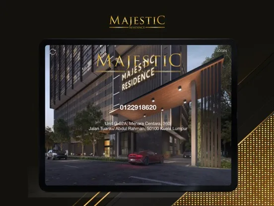 Zrzuty ekranu Majestic Residence iPad 