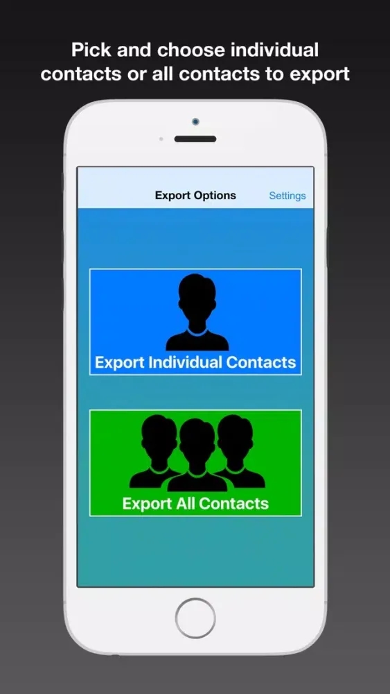 تصاویر Contacts to CSV - Export your Phone Contacts
