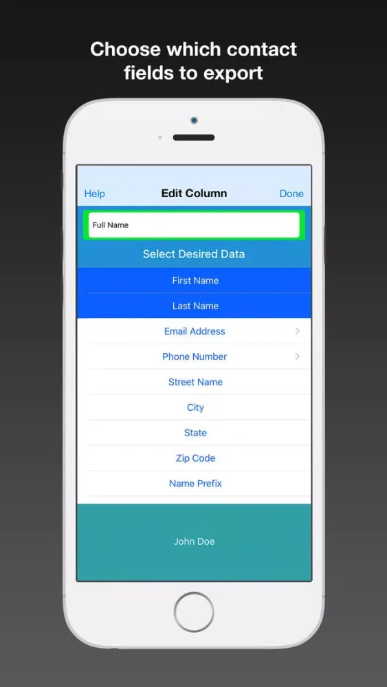 تصاویر Contacts to CSV - Export your Phone Contacts
