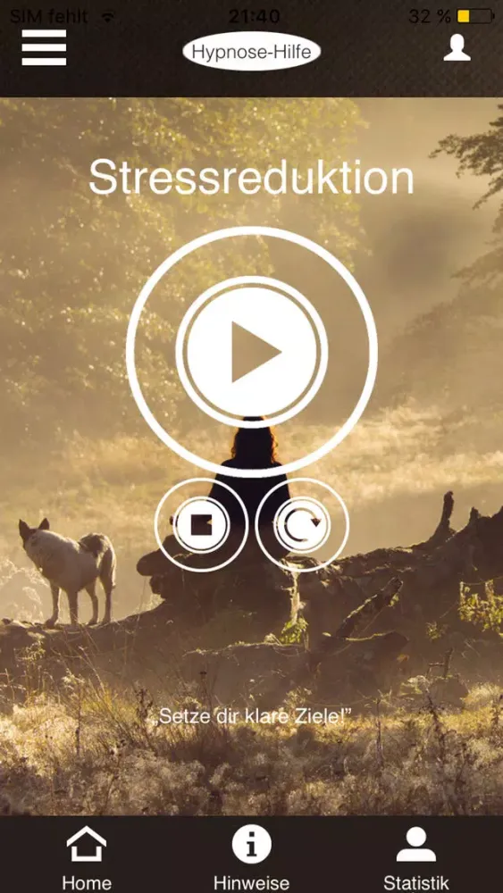 Capturas de pantalla de Hypnose Stressreduktion