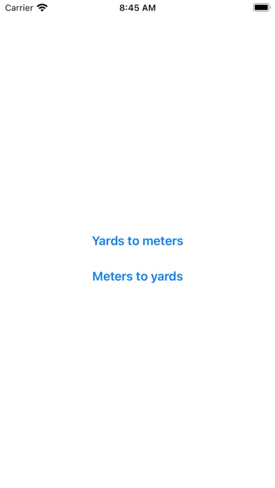 Screenshot di Yards and Meters