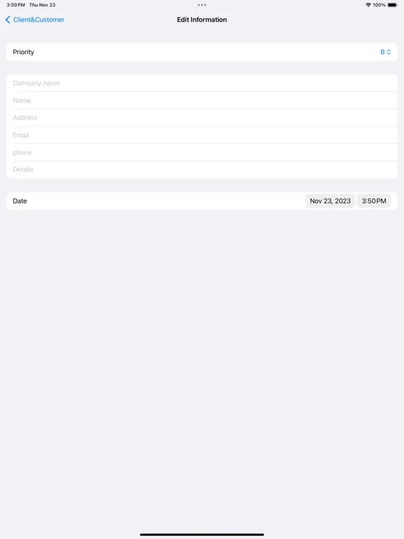C&C list iPad  Ekran Görüntüleri