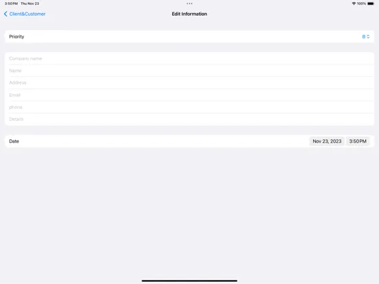 C&C list iPad  Ekran Görüntüleri