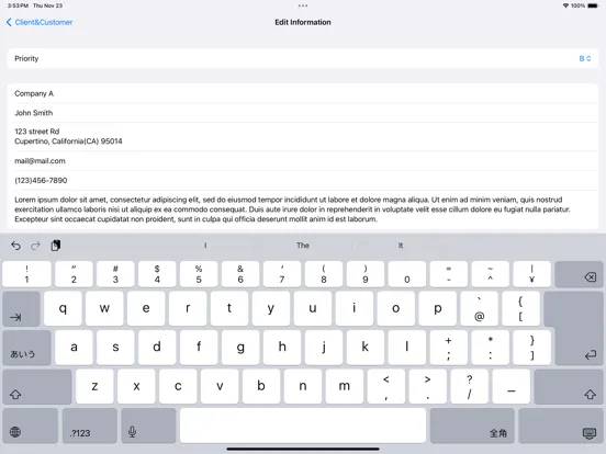 C&C list iPad  Ekran Görüntüleri