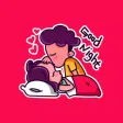 I Love You Forever Stickers
