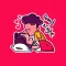 I Love You Forever Stickers