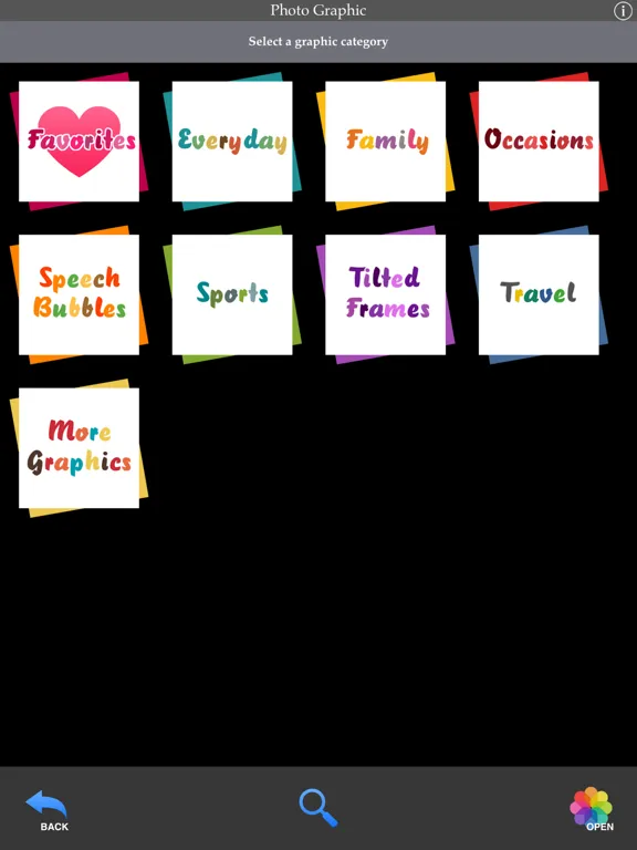 Photo Graphic by i360 Studios iPad  سکرین شاٹس