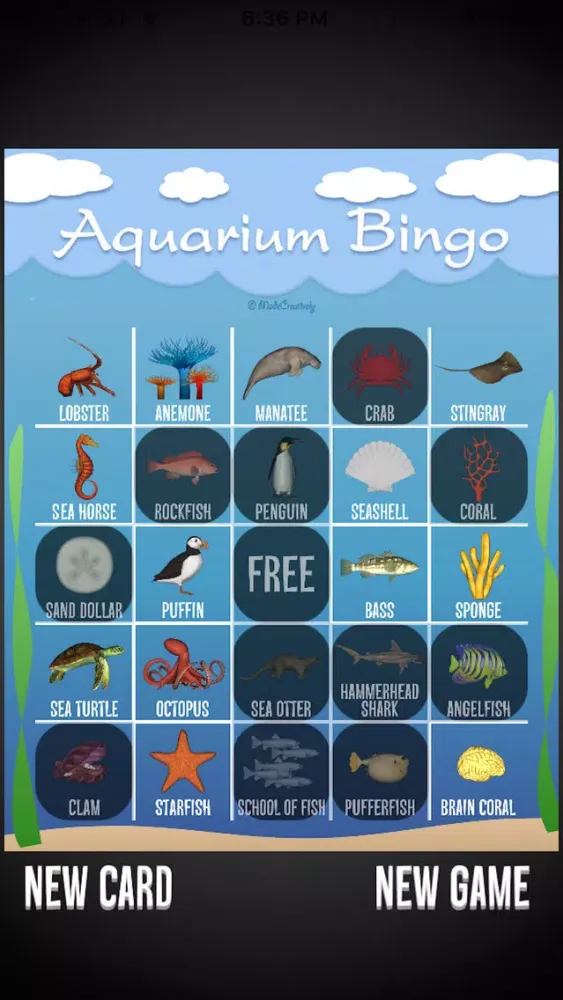 Activity Bingo Field Trip Screenshots