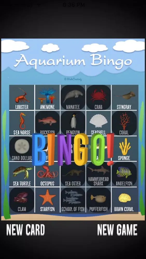 Activity Bingo Field Trip Screenshots