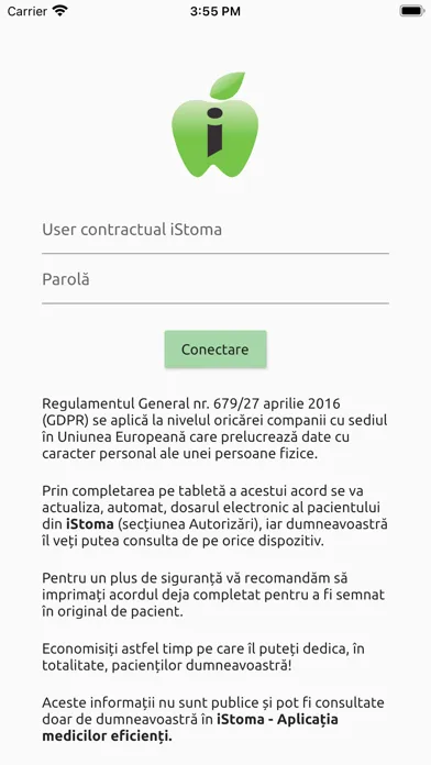 iStoma GDPR應用截圖