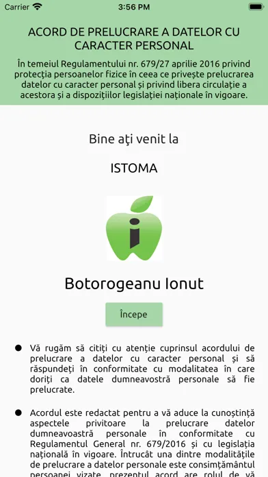 iStoma GDPR應用截圖