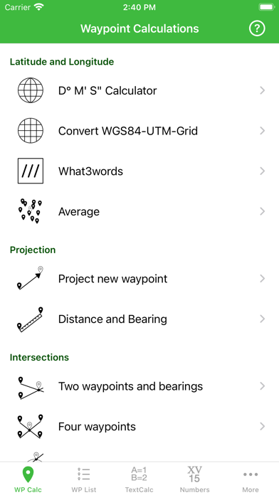 Capturas de tela do Geocaching Toolkit iGCT Pro