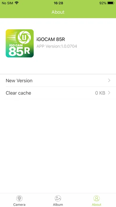 iGO 85R 스크린샷