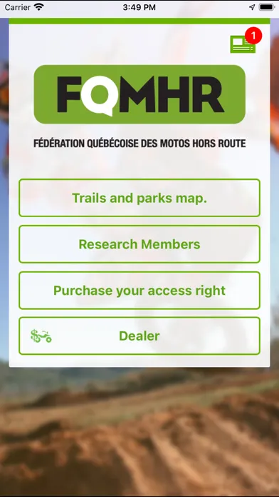 Captures d'écran de iMotoHR