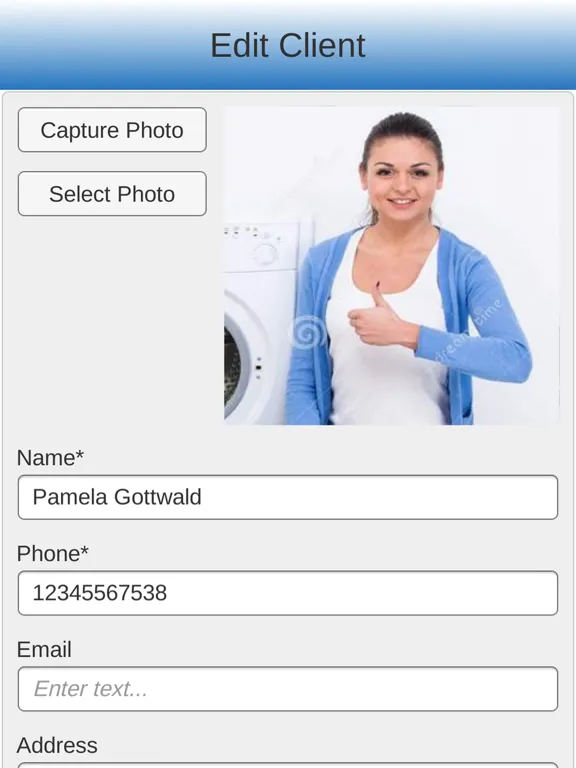 Cleaning Business Software Pro iPad 应用截图