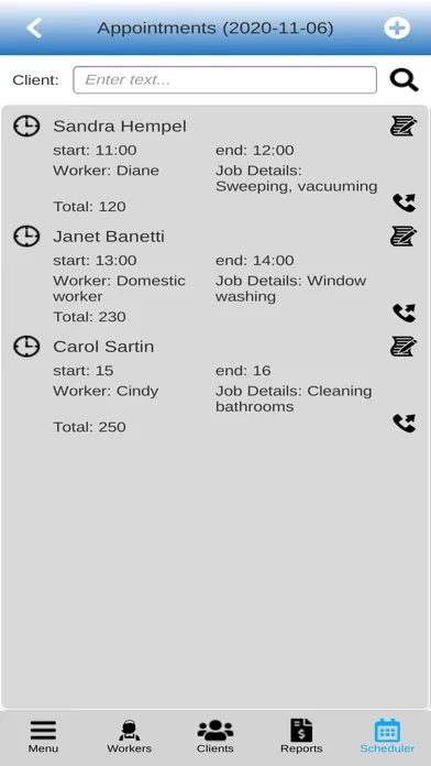 Cleaning Business Software Pro应用截图