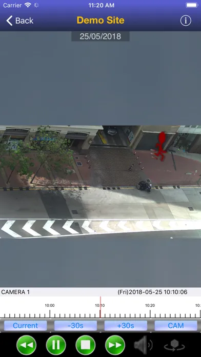 Ảnh chụp màn hình của TeleEye iView-HD Lite