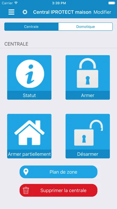 ภาพหน้าจอของ iProtect.evolution