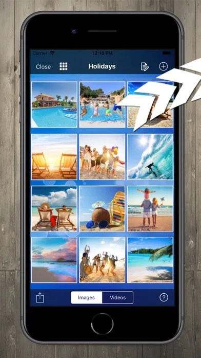Ảnh chụp màn hình của iSecret! - Protected Photos