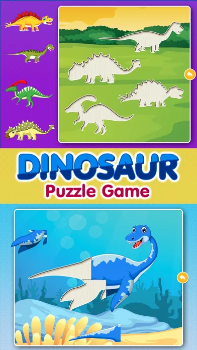Скриншоты Dinosaur Games: Puzzle for Kids & Toddlers