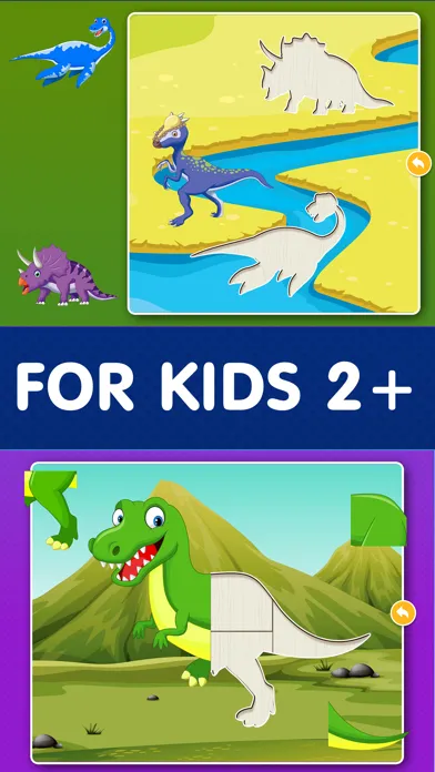 Скриншоты Dinosaur Games: Puzzle for Kids & Toddlers