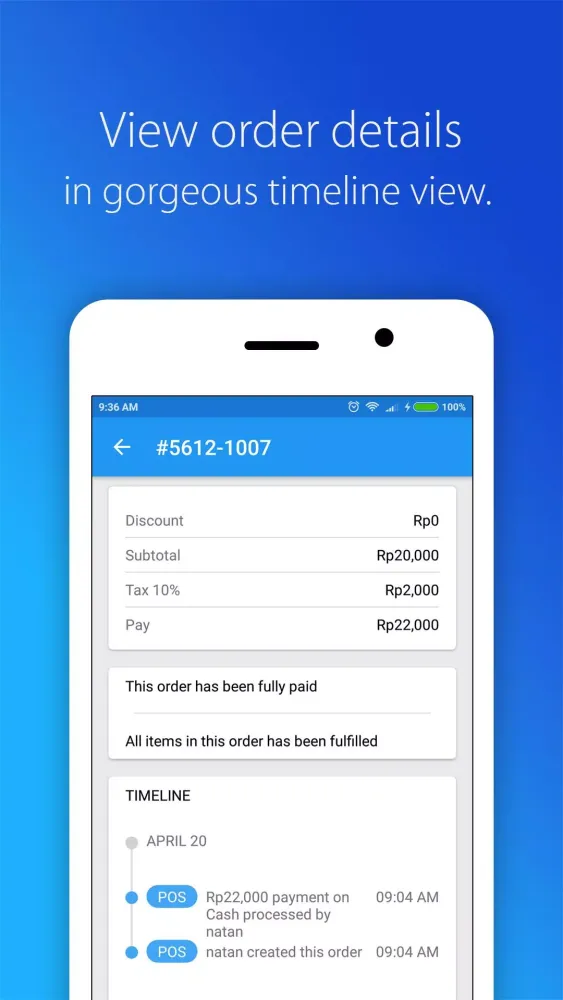 iSeller Admin স্ক্রিনশট