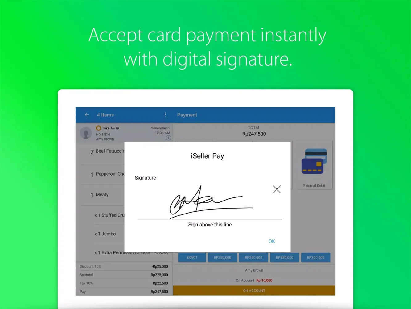 iSeller POS Express Screenshots