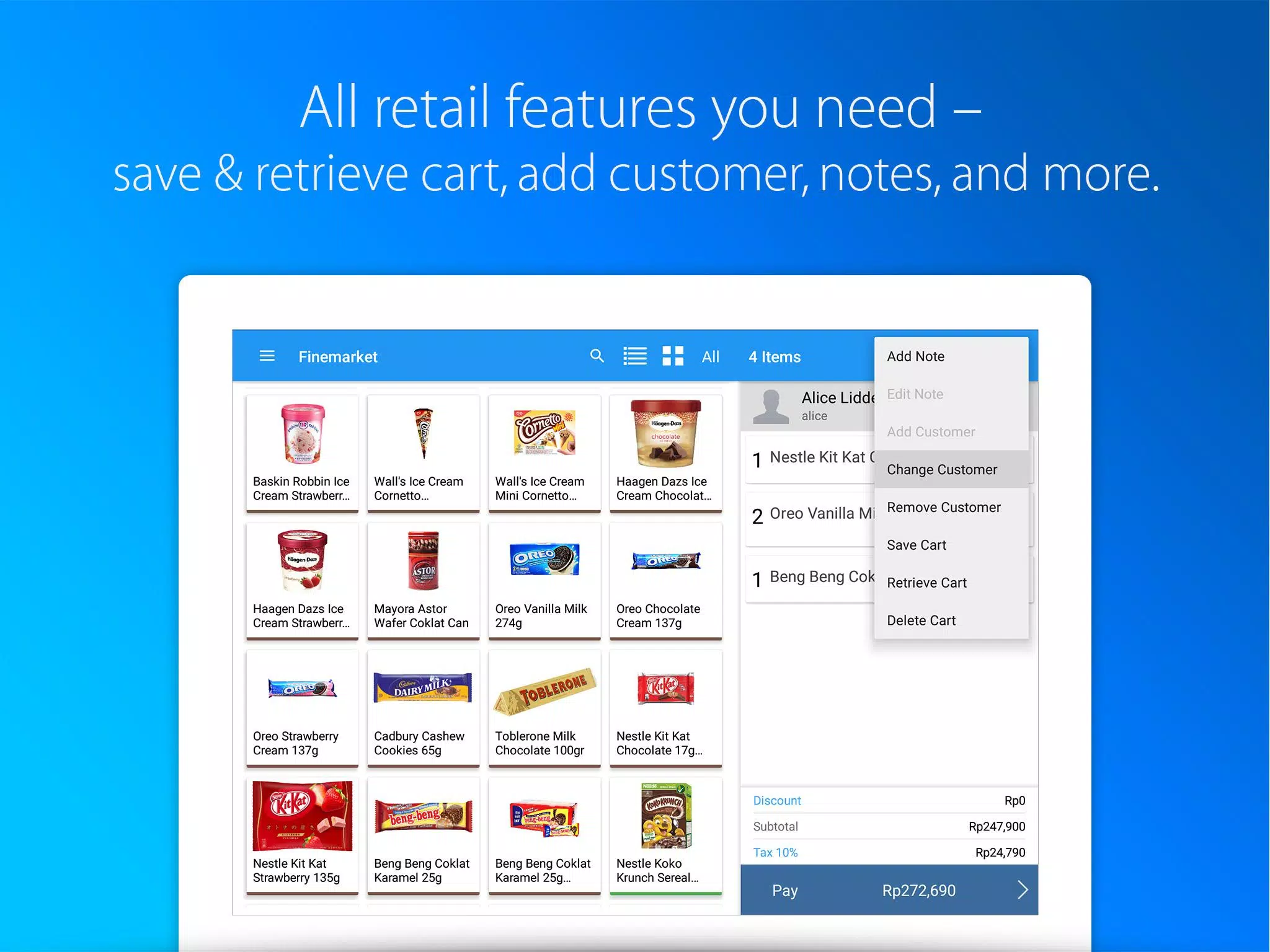 iSeller POS for Retail Screenshots