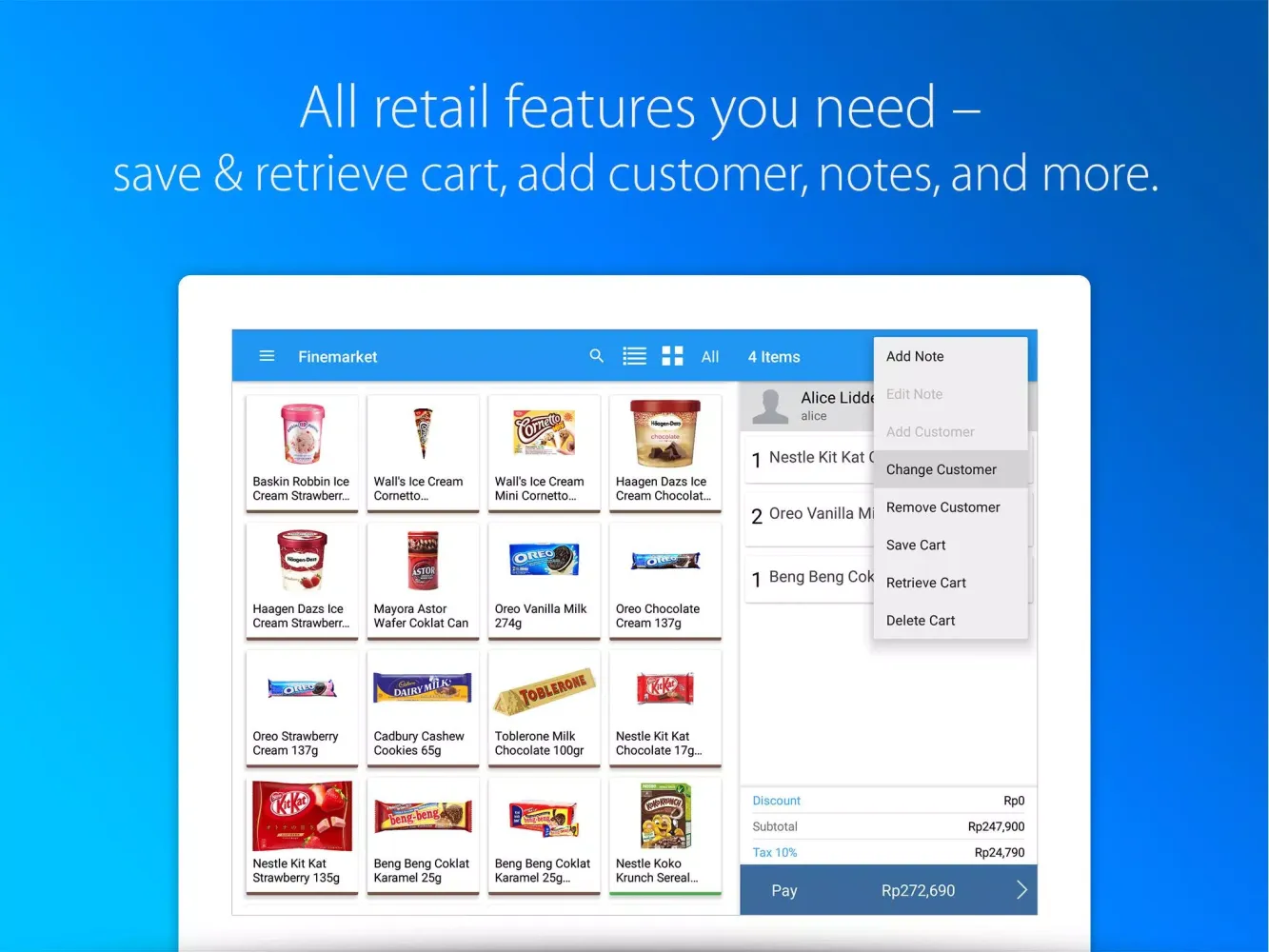 iSeller POS for Retail سکرین شاٹس