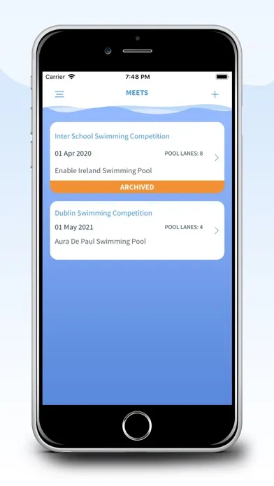 Screenshot di Swim Score-Scholastic