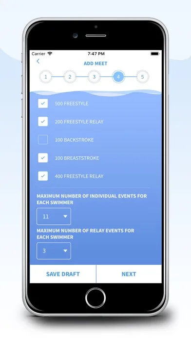 Screenshot di Swim Score-Scholastic
